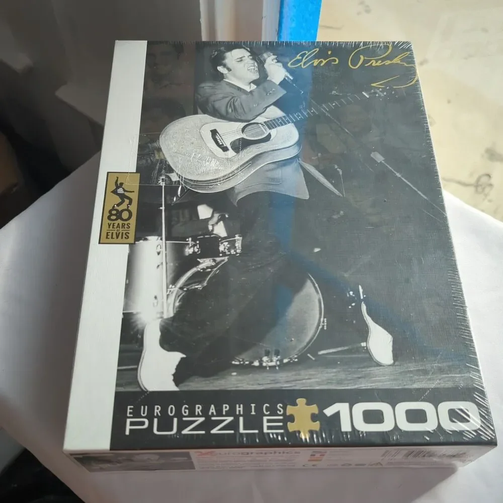Eurographics 80 Years Of Elvis Presley 1000 Piece Jigsaw Puzzle Brand New Sealed